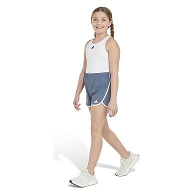 Girls 7-16 adidas Woven Short With Binding