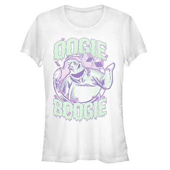 Disney's The Nightmare Before Christmas Oogie Boogie Juniors' Fitted Graphic Tee