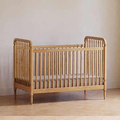 Namesake Liberty 3-in-1 Convertible Spindle Wood Crib with Toddler Bed Conversion Kit