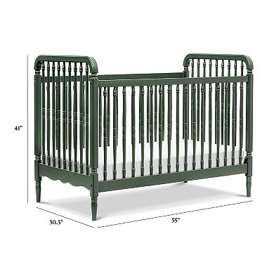 Namesake Liberty 3-in-1 Convertible Spindle Wood Crib with Toddler Bed Conversion Kit