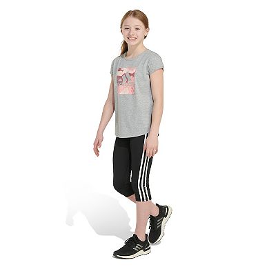Girls 7-16 adidas Essential Square Pattern Graphic Tee