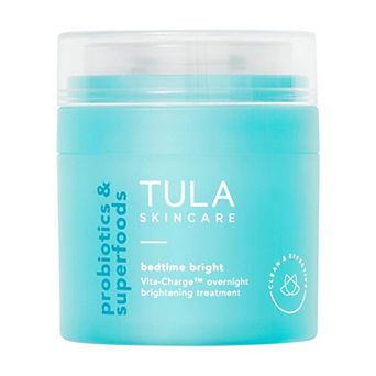 TULA Skincare Bedtime Bright Vita-Charge Overnight Brightening Treatment with Niacinamide & Vitamin C