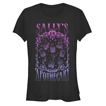 Disney's The Nightmare Before Christmas Sally's Dark Apothecary Juniors' Fitted Graphic Tee