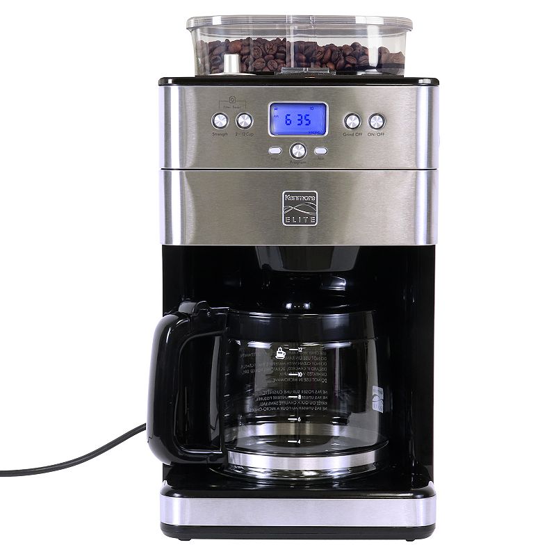 Kenmore Elite Grind & Brew 12-cup Coffee Maker with Burr Grinder, None