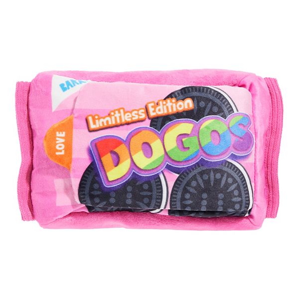 BARK Rainbow Dogos Dunkers Cookie Dog Toy
