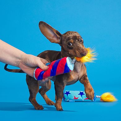 BARK Pup-Pup Fireworks Dog Toys