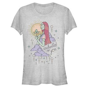 Disney's The Nightmare Before Christmas Sally Enchanted By You Juniors' Fitted Graphic Tee