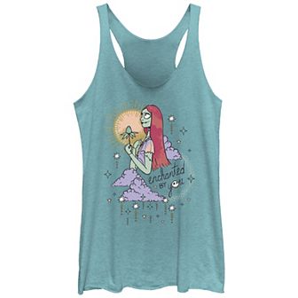 Disney's The Nightmare Before Christmas Sally Enchanted By You Juniors' Racerback Tank Top
