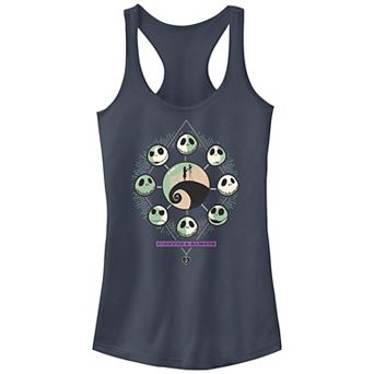 Disney's The Nightmare Before Christmas Jack Skellington Forever And Always Juniors' Racerback Tank Top