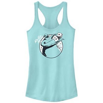 Disney's The Nightmare Before Christmas Oogie Boogie Rollin' Mean Juniors' Racerback Tank Top