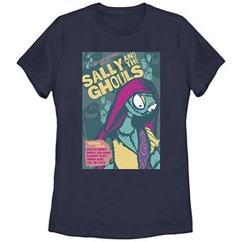 Disney's The Nightmare Before Christmas Sally And The Ghouls Fest Juniors' Graphic Tee