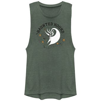 Disney's The Nightmare Before Christmas Zero Haunted Hound Juniors' Graphic Tank Top