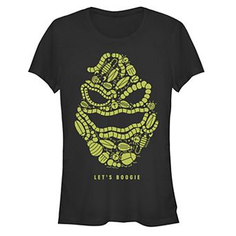 Disney's The Nightmare Before Christmas Oogie Boogie Let's Boogie Bug Head Juniors' Fitted Graphic Tee