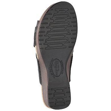 Easy Works by Easy Rosanna Women's Street Slip-Resistant Wedge Sandals