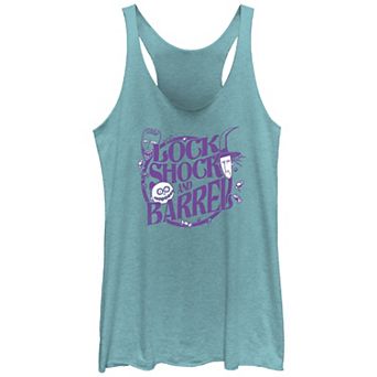 Disney's The Nightmare Before Christmas Lock Shock And Barrel Juniors' Racerback Tank Top