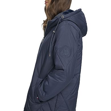 Women's Tommy Hilfiger Diamond Quilt Puffer Coat