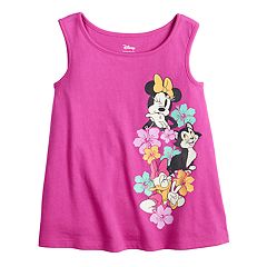Baby Girl Disney Minnie Mouse Floral Graphic Bodysuit by Jumping