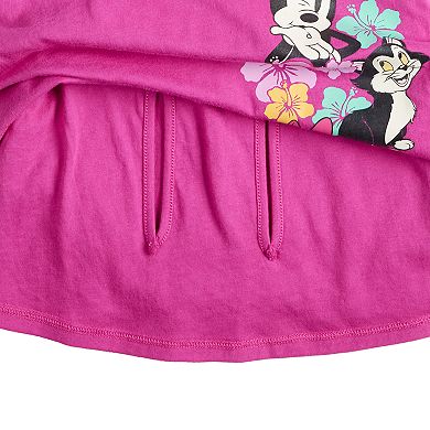 Disney's Minnie Mouse & Figaro Toddler & Girls 4-12 Physical Double Layer Adaptive Tank Top by by Jumping Beans®