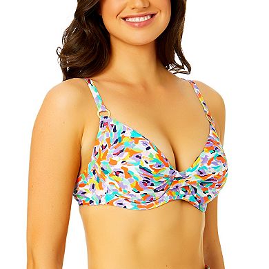 Women's Catalina Twist Front Underwire Swim Top