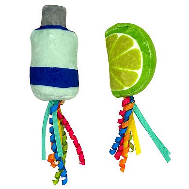 Meow 2-pack Tequila & Lime Slice Cat Toys