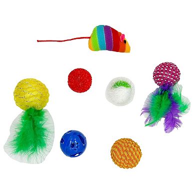 Meow 7-pack Variety Cat Toys