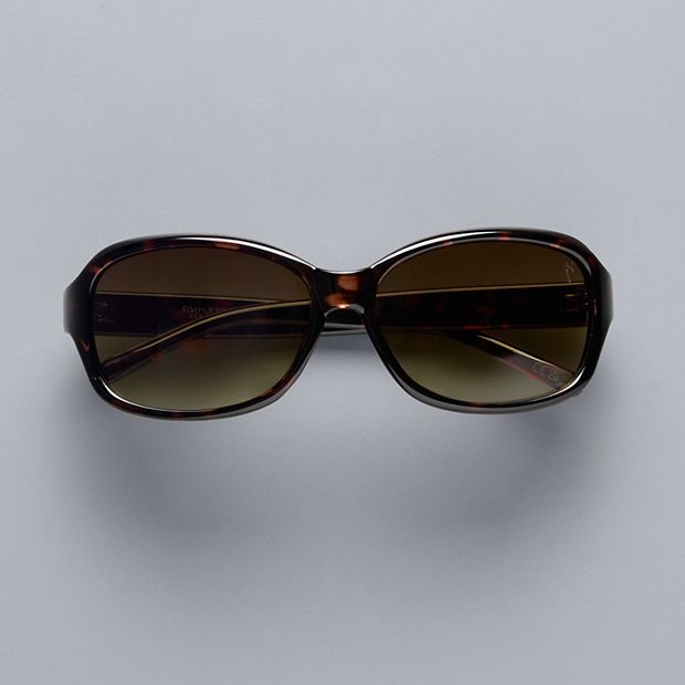 Women s Simply Vera Vera Wang Annika Rectangle Sunglasses