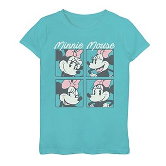 Girls Minnie Mouse Flirty Portraits Graphic Tee