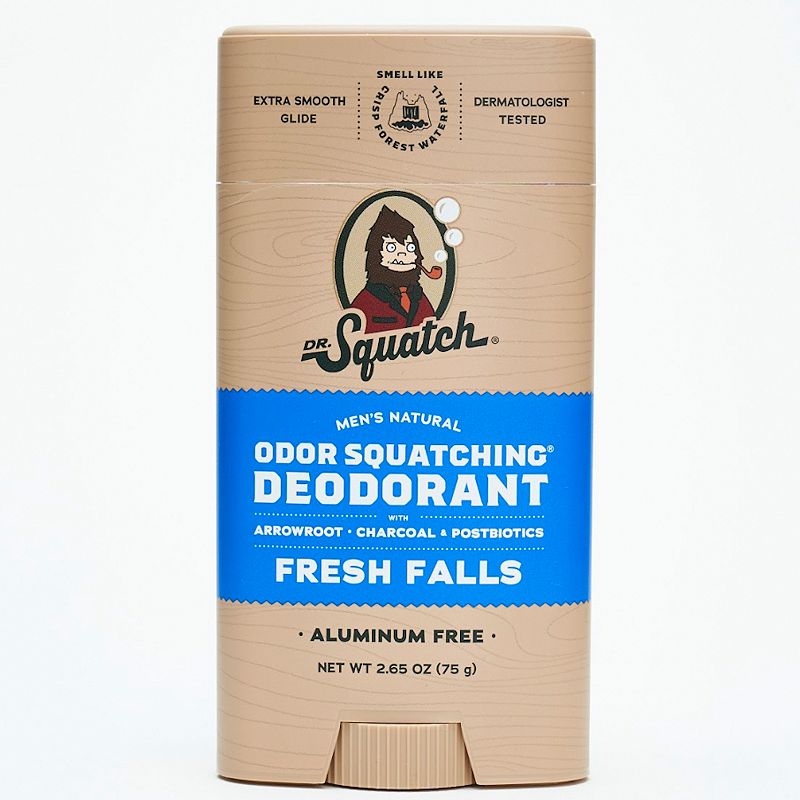 Dr. Squatch Natural Deodorant  Fresh Falls  2.65 oz
