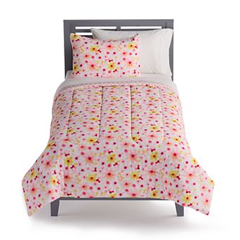 The Big One Kids™ Grace Floral Plush Reversible Comforter Set with Shams