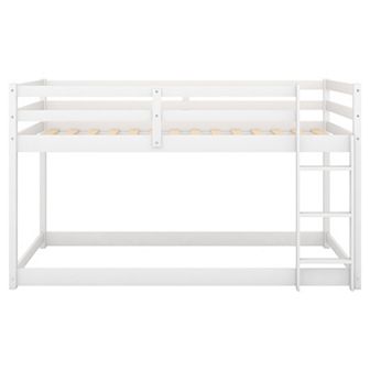 Merax Twin over Twin Bunk Bed with Ladder