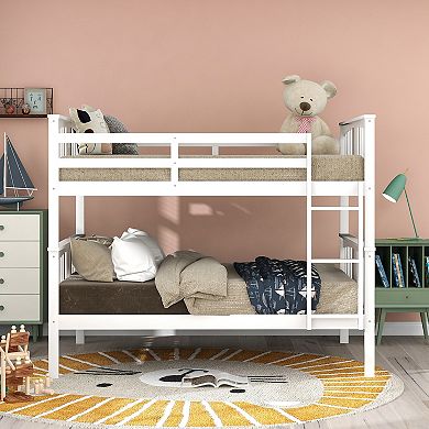 Merax Bunk Bed with Ladder for Bedroom