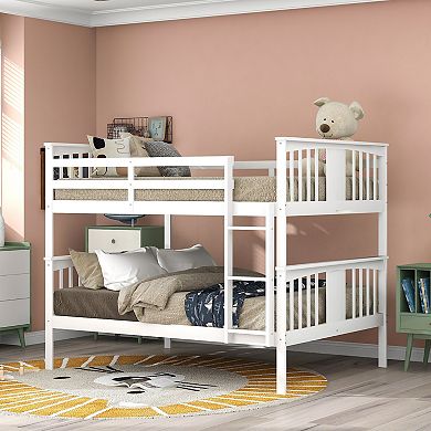Merax Bunk Bed with Ladder for Bedroom