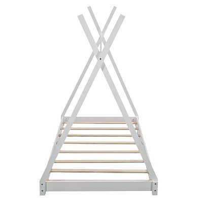 Merax Platform Bed with Triangle Structure