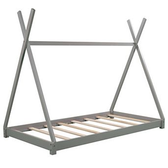 Merax Platform Bed with Triangle Structure