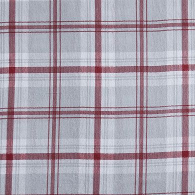 Bearpaw Peter Plaid Triple Brushed Cotton Flannel Sheet Set with Pillowcases