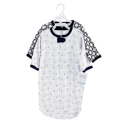 Hudson Baby Infant Boy Cotton Long-sleeve Wearable Sleeping Bag, Sack, Blanket, Elephant