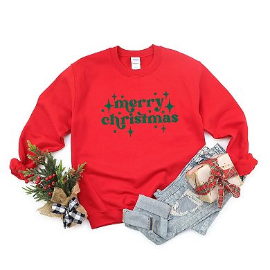 Simply Sage Market Whimsical Merry Christmas Sweatshirt