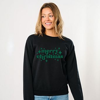 Whimsical Merry Christmas - Womens Sweatshirt