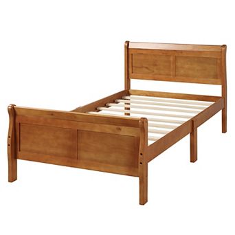 Merax Wood Platform Bed Frame