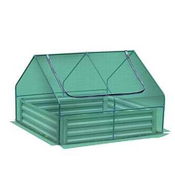 Aoodor Green Outdoor Mini Greenhouse Water Resistant Green
