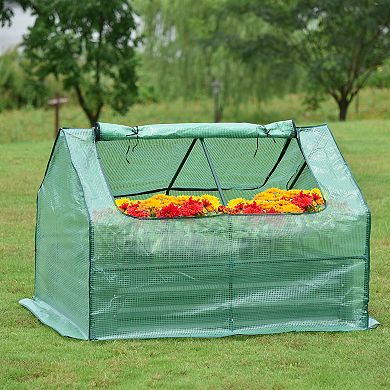 Aoodor Green Outdoor Mini Greenhouse Water Resistant Green