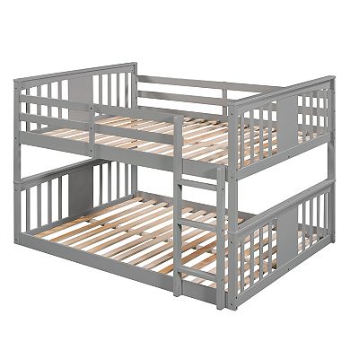 Merax Full Size Bunk Bed with Ladder