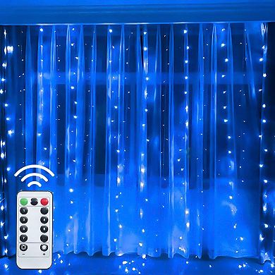 Twinkle Star 300 Led Window Curtain String Light