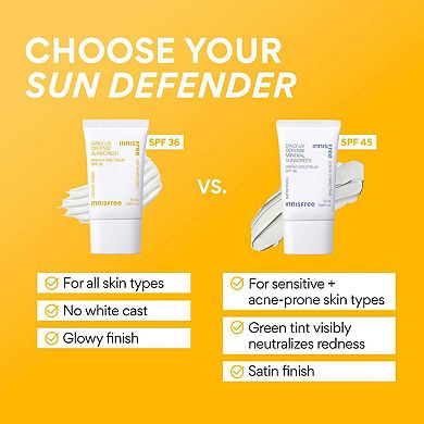 Daily UV Defense Mineral Sunscreen Broad Spectrum SPF 45