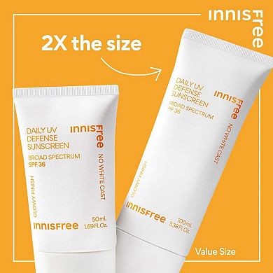 Daily UV Defense Invisible Broad Spectrum SPF 36 Sunscreen