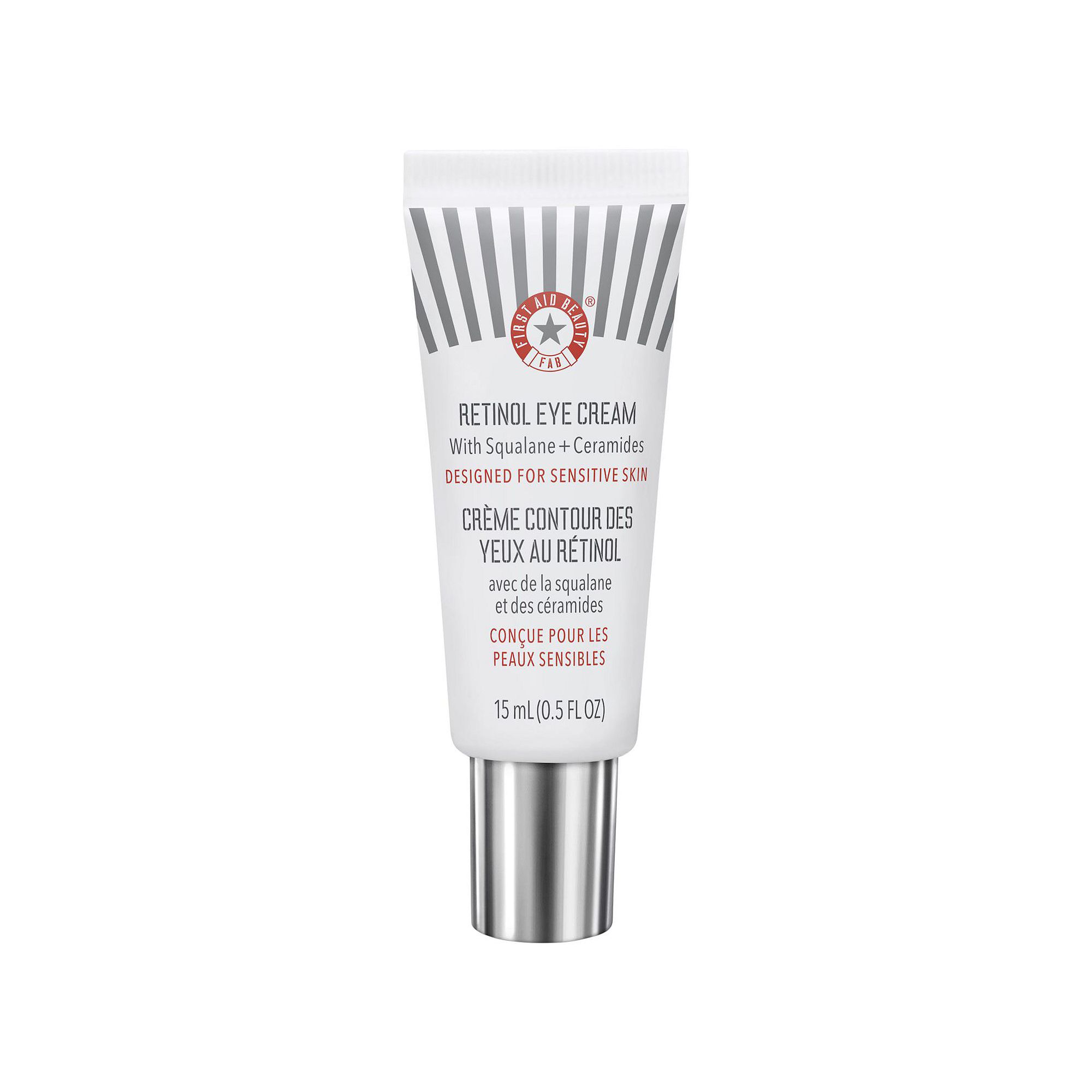 First Aid Beauty Retinol Eye Cream with Squalane + Ceramides, Size: 0.5 FL 
