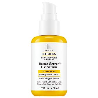 Kiehl's Since 1851 Better Screen UV Serum SPF 50+ Facial Sunscreen with Collagen Peptide