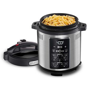 Gourmia 6-qt Pressure Cooker & Air Fryer