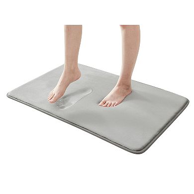 Royal Velvet Signature Solid Memory Foam Bath Rug Set of 2