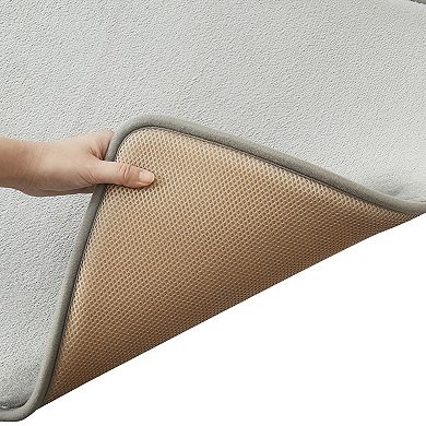 Royal Velvet Signature Solid Memory Foam Bath Rug Set of 2